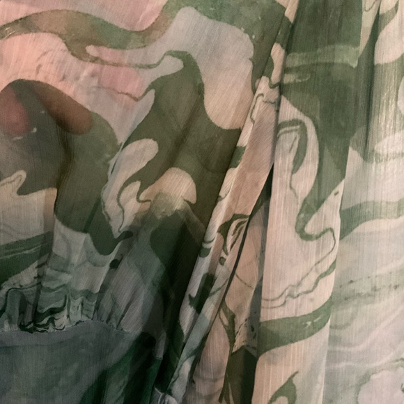 Guess Sheer Maxi Dress. Size Small. - Picture 6 of 10